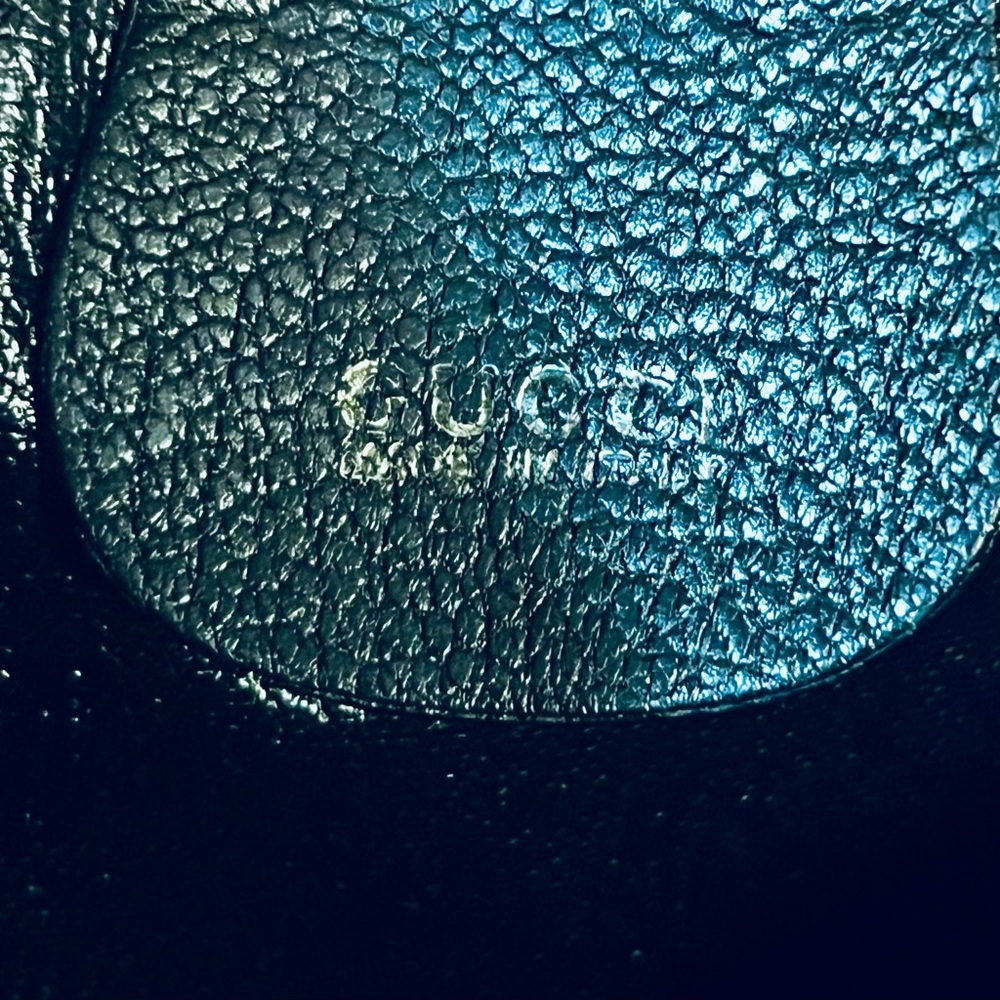 Gucci black leather shoulder bag - Picture 12 of 16